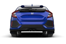 Load image into Gallery viewer, Rally Armor 17-21 Honda Civic EX/EX-L/LX (Hatchback) Black UR Mud Flap White Logo Mud Flaps Rally Armor