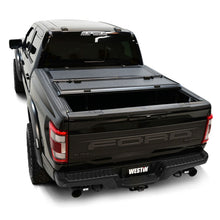 Load image into Gallery viewer, Westin 15-24 Ford F-150 5ft. 7in. Bed Hard Tri-Fold Tonneau Cover - Black Westin