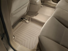 Load image into Gallery viewer, WeatherTech 05-07 Honda Accord Rear FloorLiner - Tan | 450602