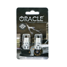 Load image into Gallery viewer, Oracle T10 2 LED 3 Chip Flank Bulb (Pair) - Red SEE WARRANTY Bulbs ORACLE Lighting