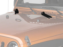 Load image into Gallery viewer, Raxiom 07-18 Jeep Wrangler JK 20-In Light Bar Hood Mounting Brackets Brackets Raxiom