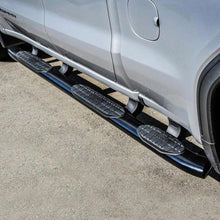 Load image into Gallery viewer, Westin 2019 Chevrolet Silverado Double Cab w/ 6.5in Bed PRO TRAXX 5 W2W Oval Nerf Step Bars - Black Westin