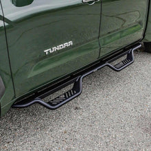Load image into Gallery viewer, Westin 2022+ Toyota Tundra Crew Max Outlaw Nerf Step Bars Westin
