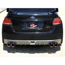 Load image into Gallery viewer, aFe Subaru WRX/STi 15-21 H4-2.0/2.5L Takeda 3in to 2-1/2in Stnlss Cat-Back Exhaust w/ Blue Flame Tip