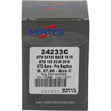 Load image into Gallery viewer, Vertex Piston 16-22 KTM 150 SX 150cc Cast Race Piston Kit Uncategorized Vertex Pistons
