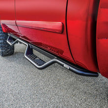 Load image into Gallery viewer, Westin 1999-2016 Ford F-250/F-350/F-450/F-550 Crew Cab Outlaw Drop Nerf Step Bars Textured Black | 20-11335