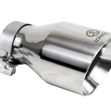 Load image into Gallery viewer, aFe Tips afe Takeda Universal Exhaust Tip 3 IN Inlet x 5 IN Outlet x 9 IN L