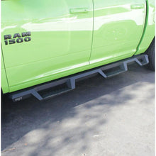 Load image into Gallery viewer, Westin/HDX 09-18 Dodge/Ram 1500 Crew Cab (5.5ft Bed) Drop Wheel to Wheel Nerf Step Bars - Txt Black Westin