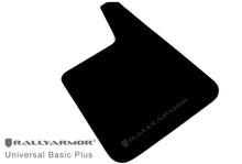 Load image into Gallery viewer, Rally Armor Universal Basic Plus w/ White Logo Mud Flaps Rally Armor