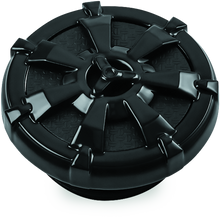 Load image into Gallery viewer, Kuryakyn Alley Cat Gas Cap Black Kuryakyn