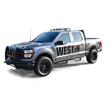 Load image into Gallery viewer, Westin 15-22 Ford F-150 SuperCrew / 17-22 F-250/350 Crew Cab Outlaw Nerf Step Bars Westin