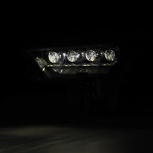 Load image into Gallery viewer, AlphaRex 22-23 Toyota Tundra NOVA-Series Headlights Black w/Amber DRL - Req 810029 OR 810030 AlphaRex