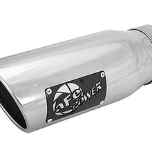 Load image into Gallery viewer, aFe Tips afe MACH Force-Xp Universal Exhaust Tip 3-1/2 IN Inlet x 4-1/2 IN Outlet x 12 IN L