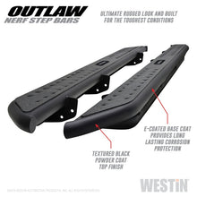 Load image into Gallery viewer, Westin 09-18 Dodge RAM 1500 Crew Cab Outlaw Nerf Step Bars Westin