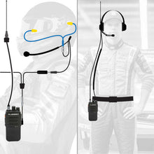 Load image into Gallery viewer, Rugged Radios IMSA Driver & Crew Chief Long Track Racing Kit w/ RDH16 Radios | IMSA-RDH-U-LT