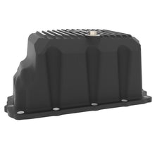 Load image into Gallery viewer, aFe 20-25 GM Diesel V8-6.6L L5P Engine Oil Pan w/ Machined Fins