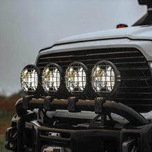 Load image into Gallery viewer, KC HiLiTES SlimLite 8in. LED Stone Guard - Black KC HiLiTES