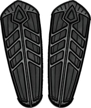 Load image into Gallery viewer, Kuryakyn Spear Driver Floorboard Inserts Satin Black Kuryakyn