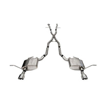 Load image into Gallery viewer, Corsa 2011-21 Jeep Grand Cherokee Xtreme 2.5in Cat-Back Dual Rear Exit w/ Single 4.5in Polished Tips Catback CORSA Performance