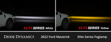 Load image into Gallery viewer, Diode Dynamics 2022+ Ford Maverick Elite Series Add-On LED Fog Light Kit Yellow Fog Lights Diode Dynamics