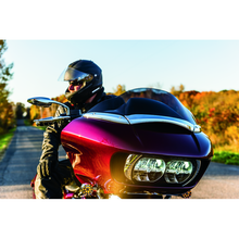 Load image into Gallery viewer, Kuryakyn Windshield Side Trims Chrome