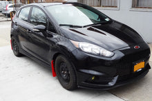 Load image into Gallery viewer, Rally Armor 13-19 Ford Fiesta ST Black UR Mud Flap w/Silver Logo Mud Flaps Rally Armor