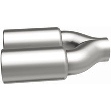 Load image into Gallery viewer, MagnaFlow Exhaust Products Exhaust Tail Pipe Tip MagnaFlow Exhaust Products Magnaflow Dual Exhaust Tip - 2.25in. Inlet/3in. Outlet 35167