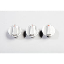 Load image into Gallery viewer, Rugged Ridge Alum Climate Control Knob Set Red 07-10 Jeep Wrangler JK Rugged Ridge
