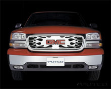 Load image into Gallery viewer, Putco 00-06 GMC Yukon / Yukon XL w/ Logo CutOut Flaming Inferno Stainless Steel Grille Grilles Putco