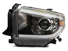 Load image into Gallery viewer, Raxiom 14-21 Toyota Tundra Axial Projector Headlights w/ SEQL LED Bar- Blk Housing (Clear Lens) Headlights Raxiom