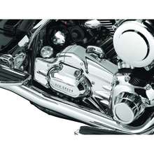 Load image into Gallery viewer, Kuryakyn Transmission Shroud 07-08 Touring with True Dual Exhaust