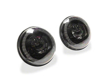Load image into Gallery viewer, Raxiom 07-18 Jeep Wrangler JK 7-Inch V2 Dragon Eye LED Headlights- Black Housing- Clear Lens | J195064