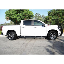 Load image into Gallery viewer, Westin 2019 Chevrolet Silverado/Sierra 1500 Crew Cab Non LD PRO TRAXX 4 Oval Nerf Step Bars - Black Westin