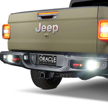 Load image into Gallery viewer, Oracle Jeep Gladiator JT Rear Bumper LED Reverse Lights w/ Plug & Play Harness - 6000K ORACLE Lighting