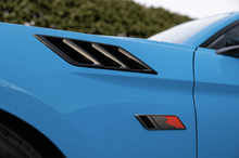 Load image into Gallery viewer, Roush 2015-2023 Roush Mustang Fender Vent Heat Extractors - Gloss Black | 422326