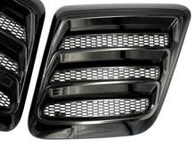 Load image into Gallery viewer, Roush 2018-2023 Mustang Hood Heat Extractors - Gloss Black | 422325