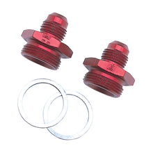 Load image into Gallery viewer, Russell Performance -6 AN Carb Adapter Fittings (2 pcs.) (Red) Russell