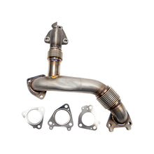 Load image into Gallery viewer, Wehrli 11-16 Duramax LML Stainless 2in Up Pipe Kit w/ Gaskets (Passenger Side) Connecting Pipes Wehrli