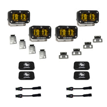 Load image into Gallery viewer, Baja Designs 21-22 Ford F-150 Raptor S2 SAE Dual Fog Pocket Light Kit - Amber Light Bars & Cubes Baja Designs