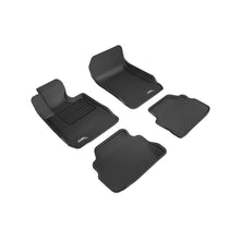 Load image into Gallery viewer, 3D MAXpider 2007-2013 BMW 3 Series E92 Kagu 1st & 2nd Row Floormats - Black