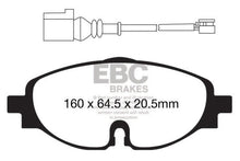 Load image into Gallery viewer, EBC 14+ Audi A3 1.8 Turbo Ultimax2 Front Brake Pads Brake Pads - OE EBC