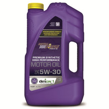 Load image into Gallery viewer, Royal Purple Premium Synthetic High Performance Multi-Grade 5W-30 Motor Oil - 5 Quart Royal Purple