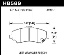 Load image into Gallery viewer, Hawk LTS Street Brake Pads Brake Pads - OE Hawk Performance