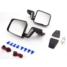 Load image into Gallery viewer, Rugged Ridge 87-02 Jeep Wrangler Black Heated Door Mirror Kit Rugged Ridge