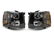 Load image into Gallery viewer, Raxiom 07-13 Chevrolet Silverado 1500 Euro Headlights- Blk Housing (Clear Lens) Headlights Raxiom