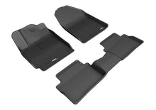Load image into Gallery viewer, 3D MAXpider 2019-2020 Hyundai Veloster Kagu 1st & 2nd Row Floormats - Black | L1HY08901509