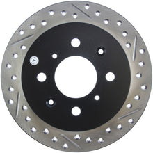 Load image into Gallery viewer, Stoptech Brake Rotors - Slot & Drilled StopTech 90-96 Acura Integra / 97-01 Integra (Exc. Type R) Slotted & Drilled Left Rear Rotor