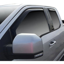 Load image into Gallery viewer, Westin 2015-2018 Ford F-150 SuperCab Wade In-Channel Wind Deflector 4pc - Smoke Westin