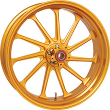 Load image into Gallery viewer, Performance Machine 18x5.5 Forged Wheel Assault 11 Spoke Race Weight - Gold Ano Performance Machine