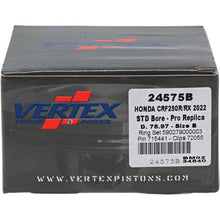 Load image into Gallery viewer, Vertex Pistons Uncategorized Vertex Piston 22-24 Honda CRF 250 R 250cc Forged Replica Piston Kit